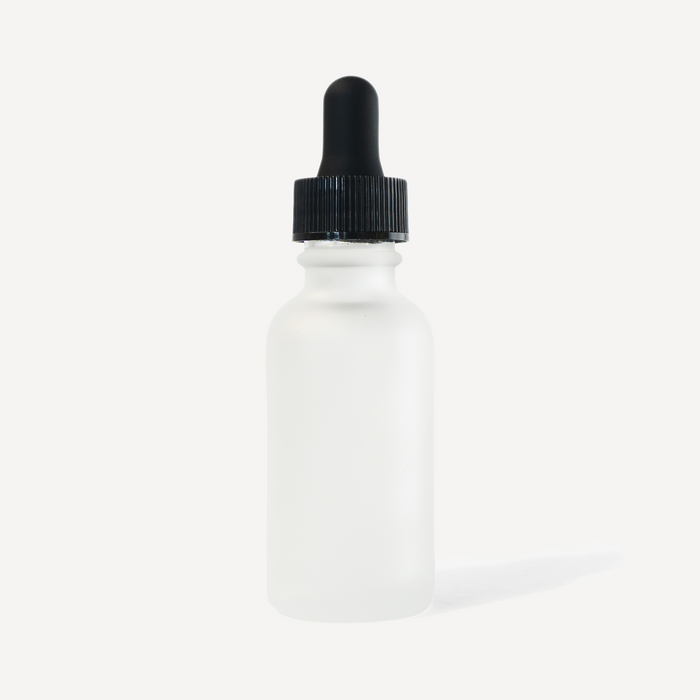 Glass Dropper Bottle (Frosted)