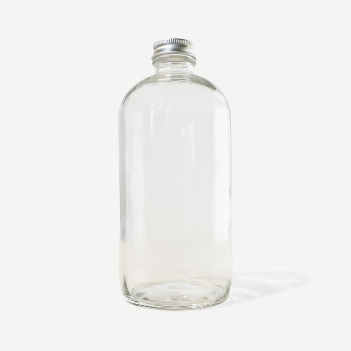 Glass Bottle with Aluminum Lid