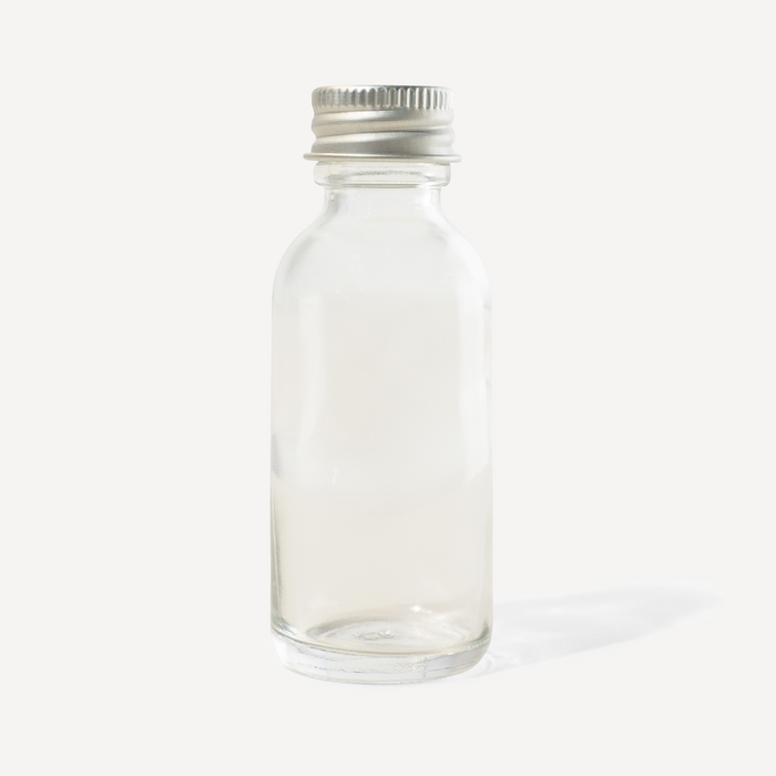 Glass Bottle with Aluminum Lid