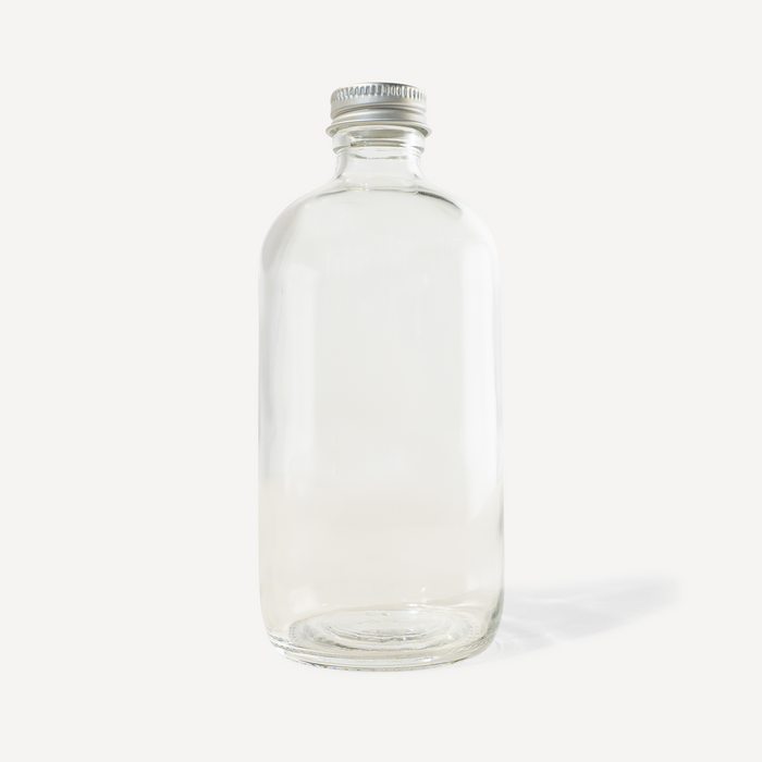 Glass Bottle with Aluminum Lid