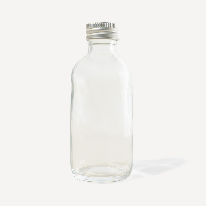 Glass Bottle with Aluminum Lid