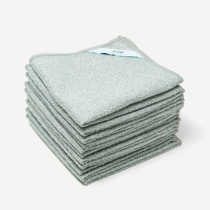 Scrub Microfiber Cleaning Cloth