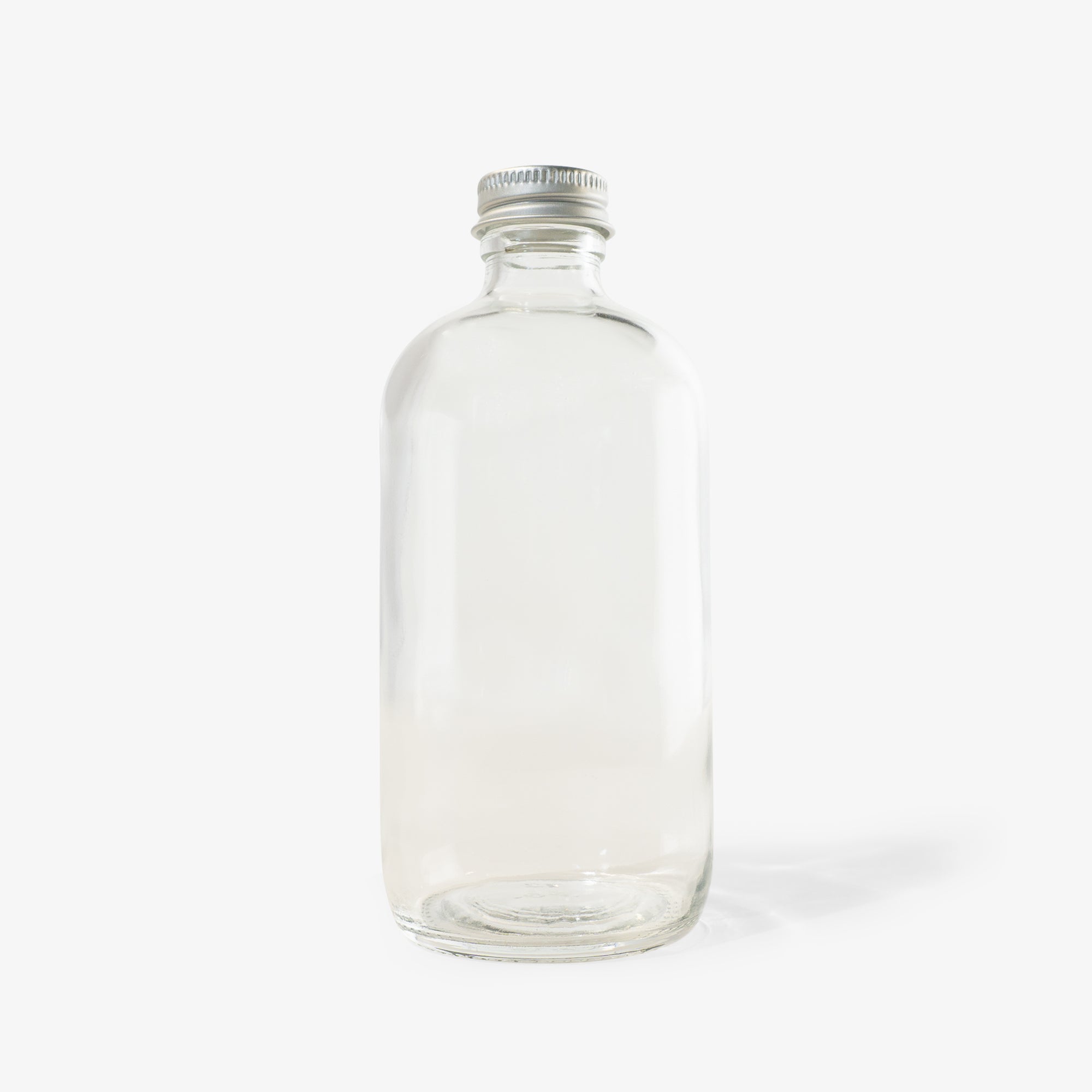 Glass Bottles: Zero-waste Reusable Flint Glass Bottle With Aluminum Lid  Everneat 